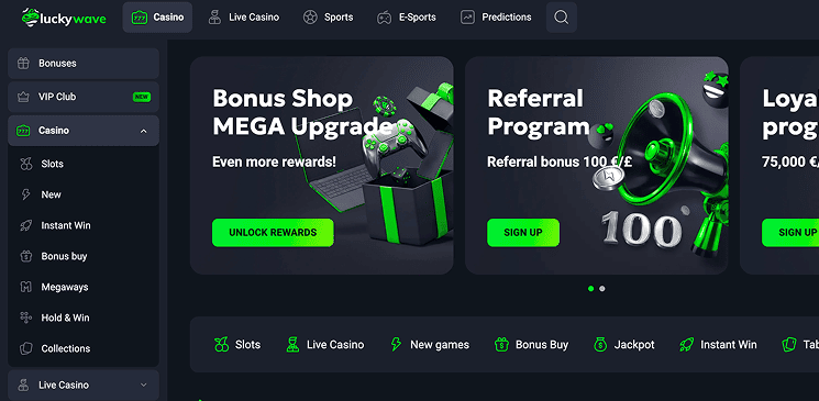luckywave casino